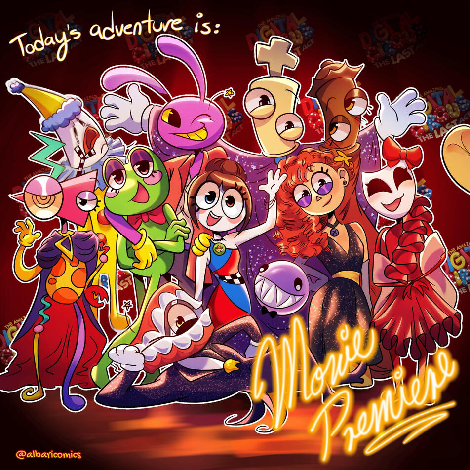 Digital Circus Whole Cast