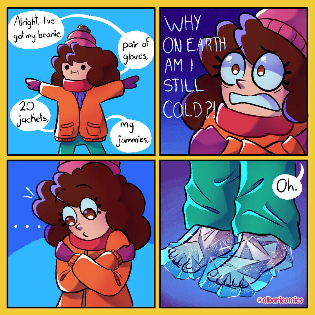 "Freeze" - original shortcomic